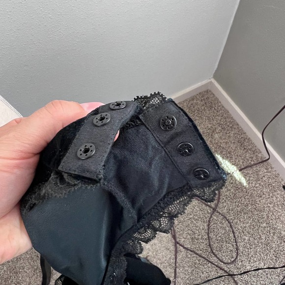 Victoria's Secret Velvet Long Sleeve Teddy Bodysuit - Picture 6 of 6